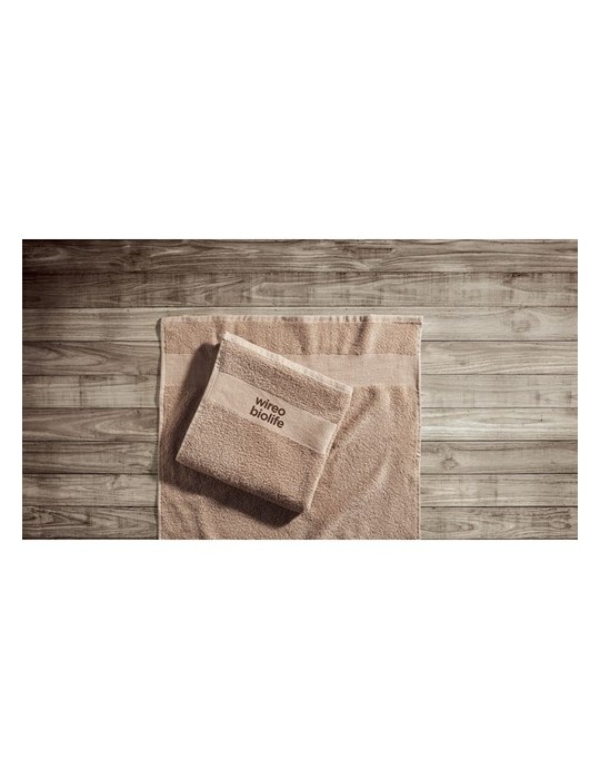 Serviette Éponge Bio Personnalisée 100x50 cm pas cher