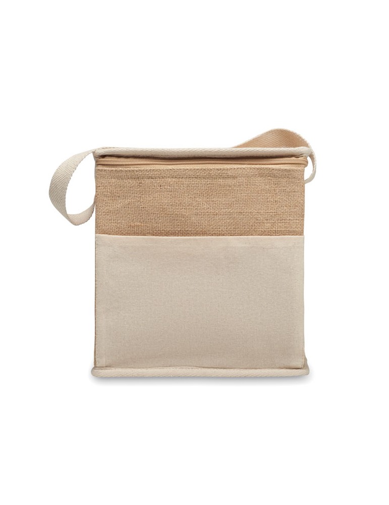 Sac isotherme toile et jute 3L LONA personnalisable