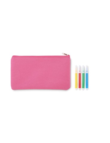 Trousse à crayons avec feutres publicitaire KIDDO 2