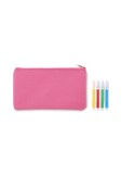 Trousse à crayons avec feutres publicitaire KIDDO