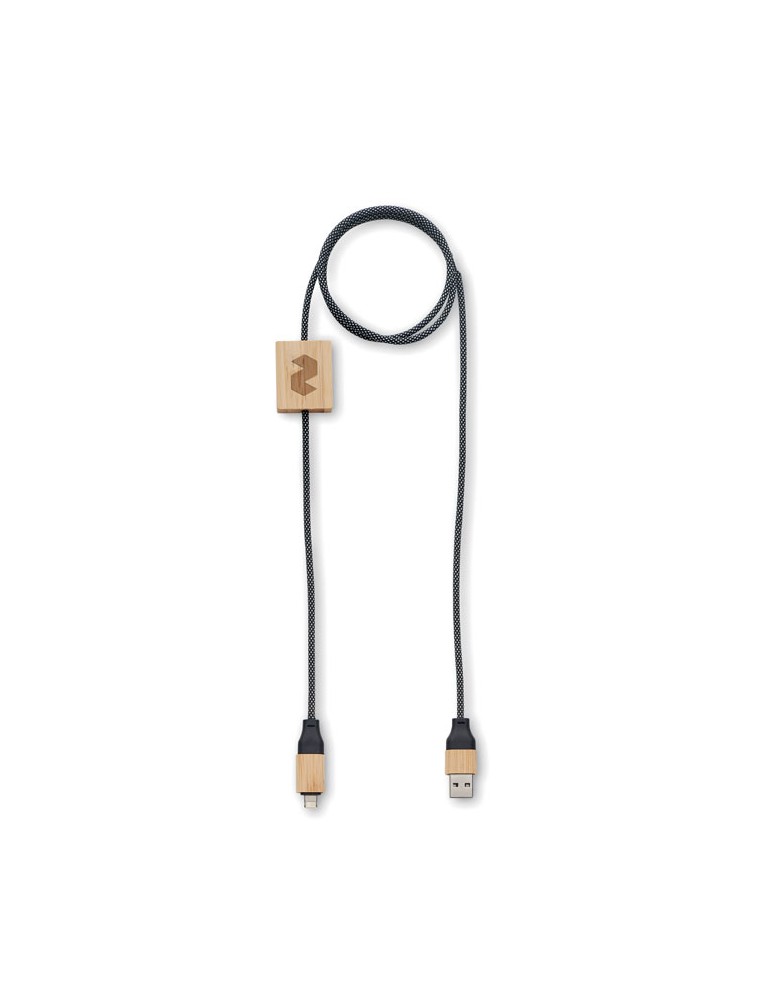 Câble de chargement 60W CABOO personnalisable