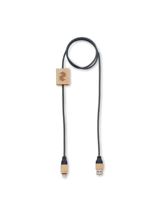 Câble de chargement 60W CABOO personnalisable