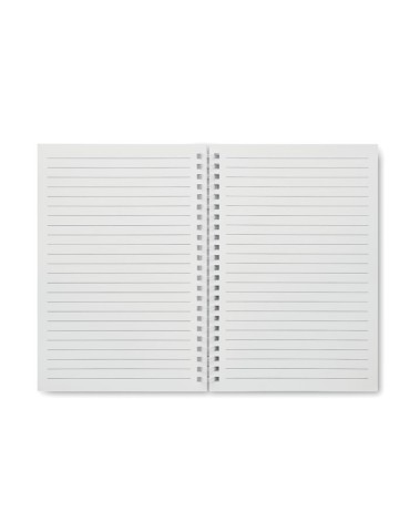Cahier A5 en carton recyclé publicitaire RECARNOTE