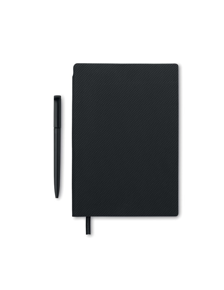 Cahier A5 en PU avec stylo personnalisé NOTA
