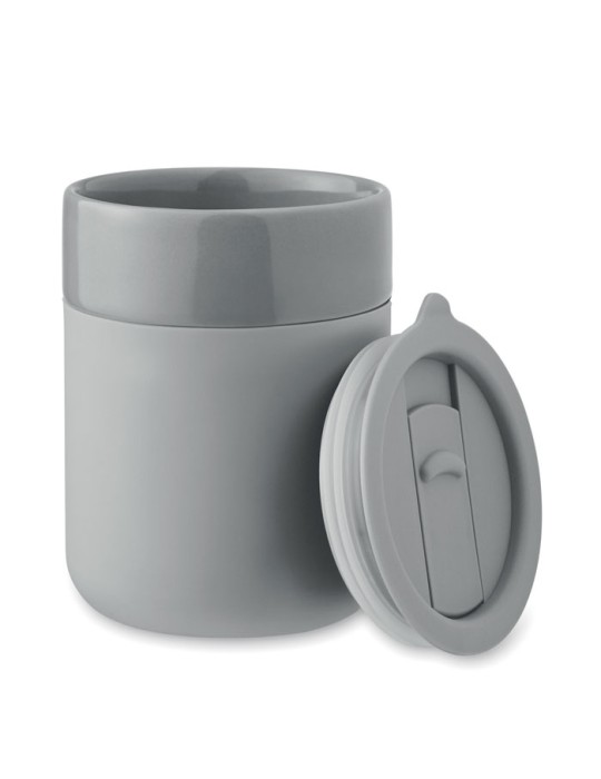 Gobelet en céramique publicitaire 330 ml QERAM