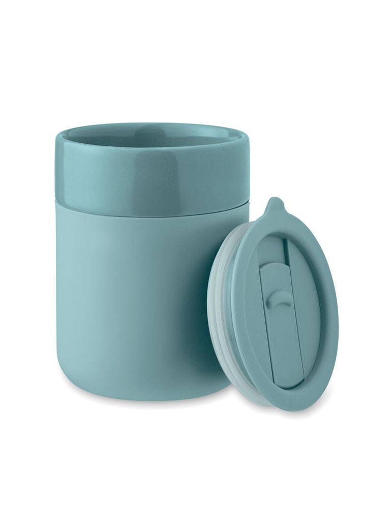 Gobelet en céramique publicitaire 330 ml QERAM