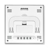 Station météo multifonction personnalisée en finition bambou TURKU Matières : ABS Couleurs : bois personnalisable avec votre log