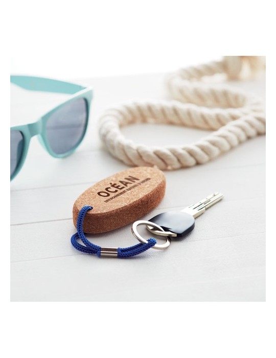 Porte-clés en liège flottant | Objets publicitaires uniques