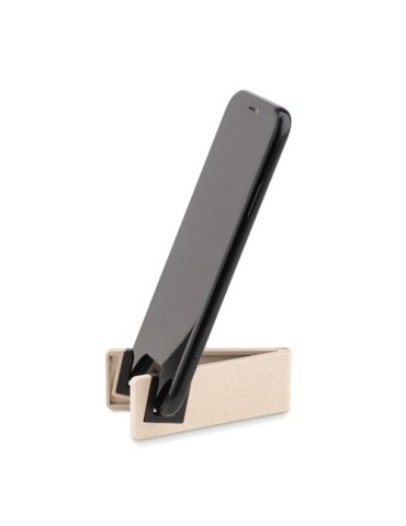 Support téléphone  personnalisé en bambou - STANDOL+ pas cher 2