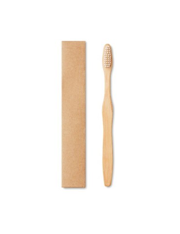 Brosse à Dents en Bambou Personnalisée - Cadeau Publicitaire