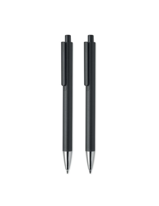 Set de stylos en alu recyclé publicitaire ORWELL