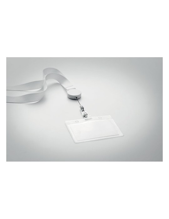 Lanyard Extensible Personnalisé avec Badge - Idéal pour Événements