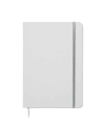 Carnet personnalisé A5 à couleur révélée ROUTE WHITE