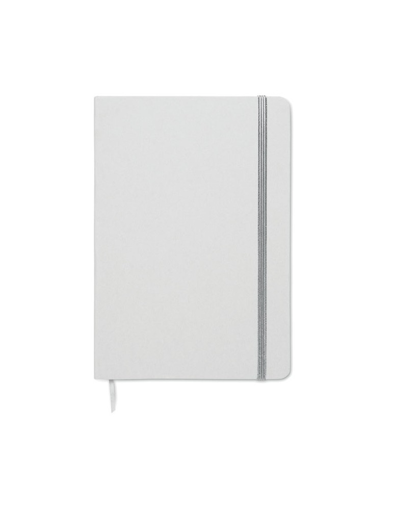 Carnet personnalisé A5 à couleur révélée ROUTE WHITE