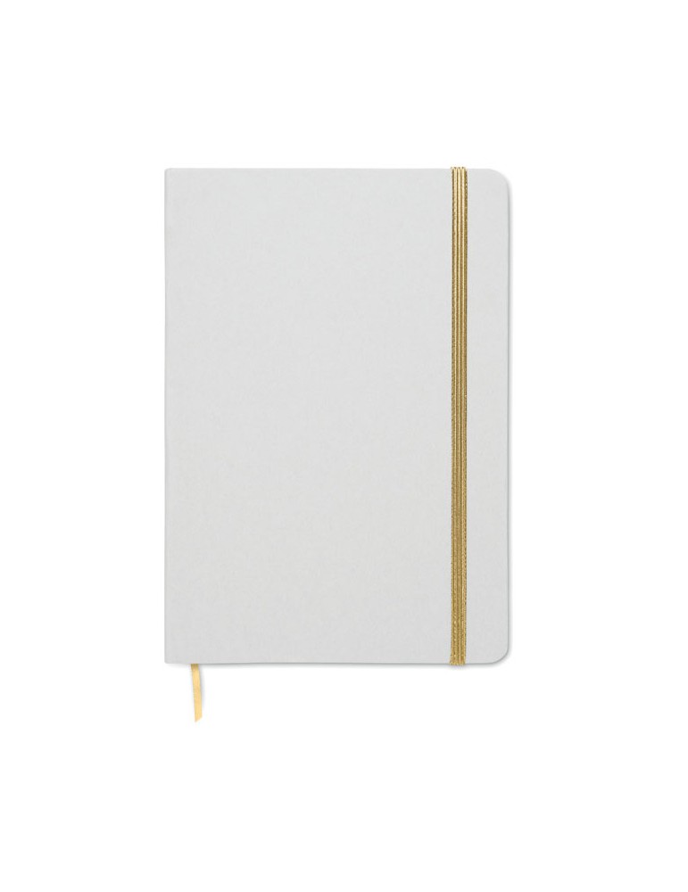 Carnet personnalisé A5 à couleur révélée ROUTE WHITE