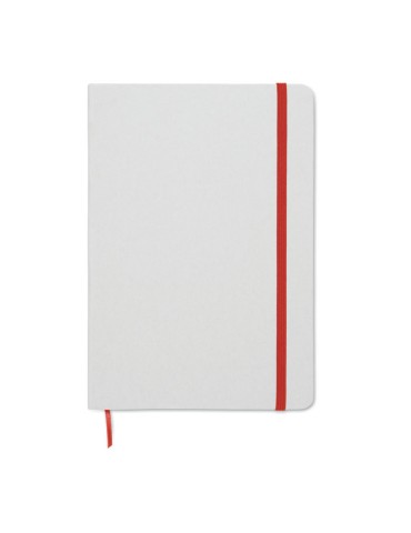 Carnet personnalisé A5 à couleur révélée ROUTE WHITE 2