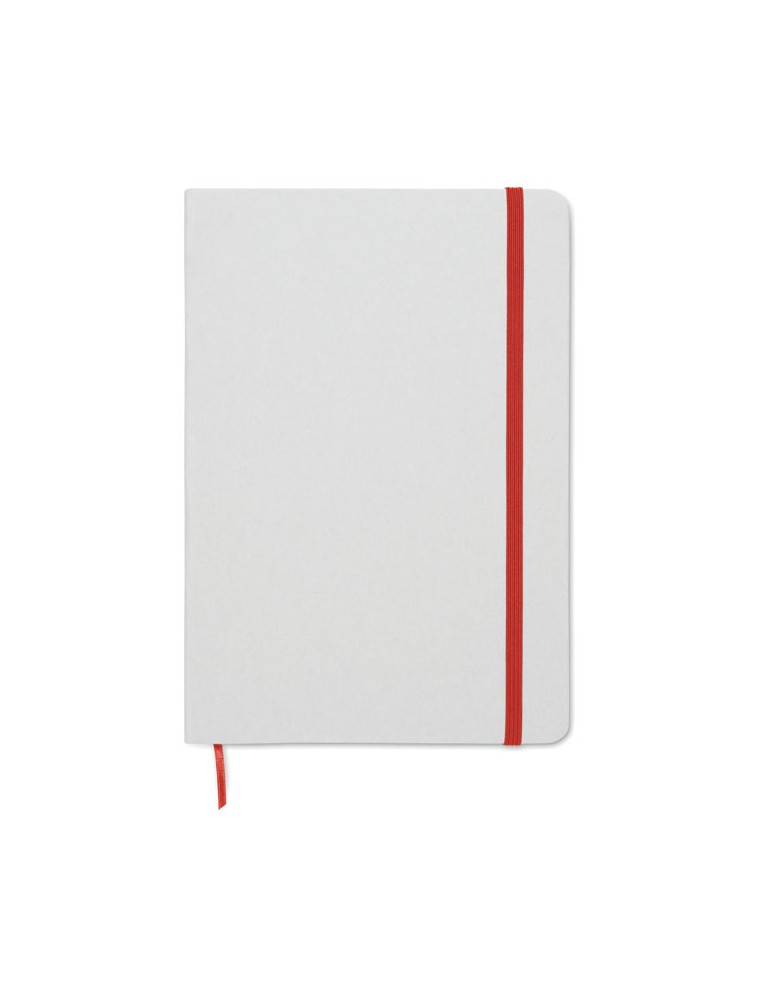 Carnet personnalisé A5 à couleur révélée ROUTE WHITE