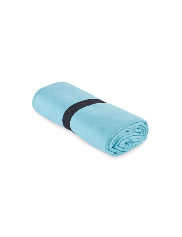 Serviette microfibre double face publicitaire WAXOFF