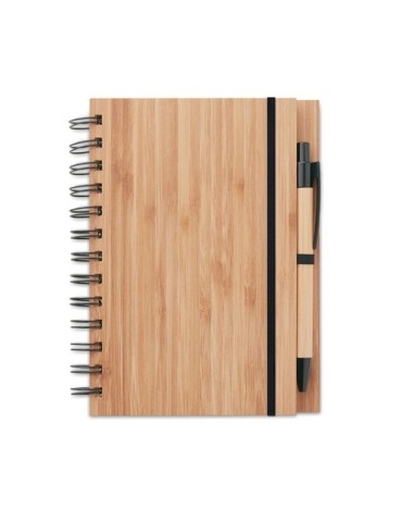 Écolo Carnet et Stylo en Bambou - Cadeau d'Entreprise