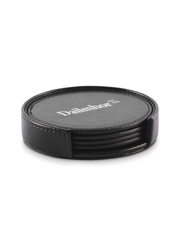 POSA SET Lot de 4 sous-verres en PU