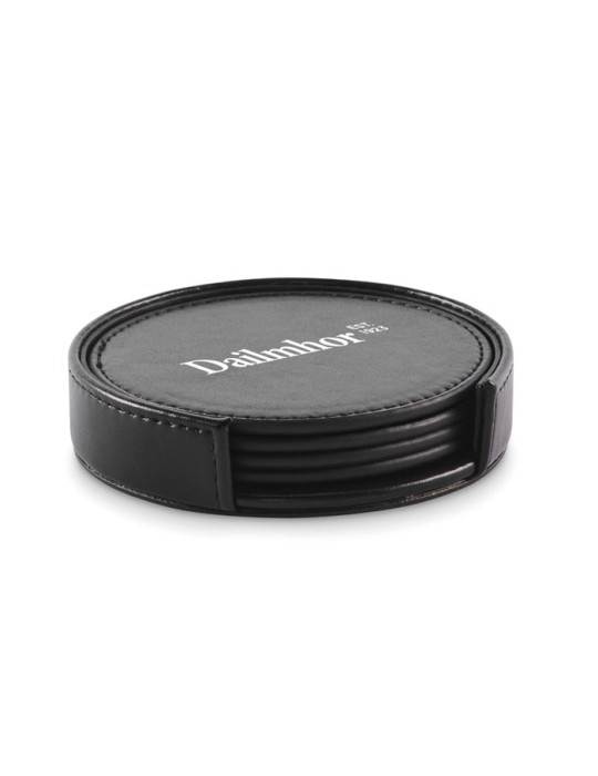 POSA SET Lot de 4 sous-verres en PU