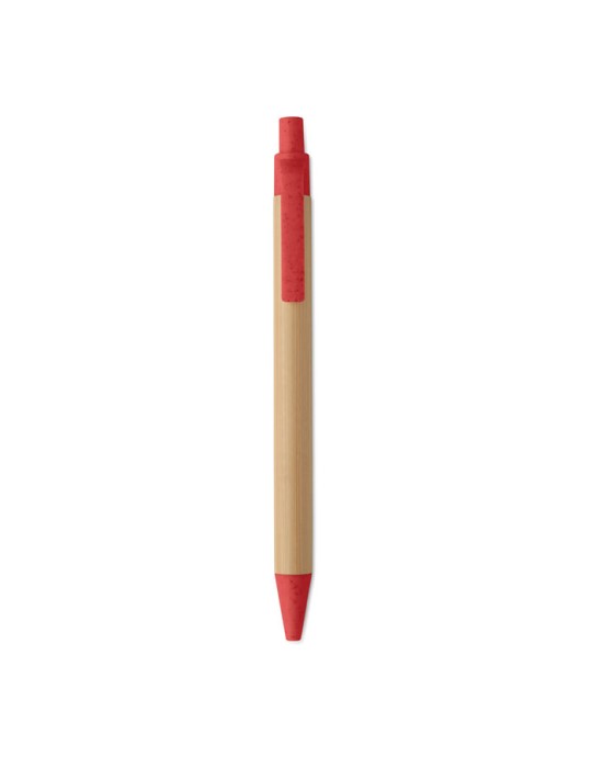 ITEA COLOUR Stylo à bille en bambou