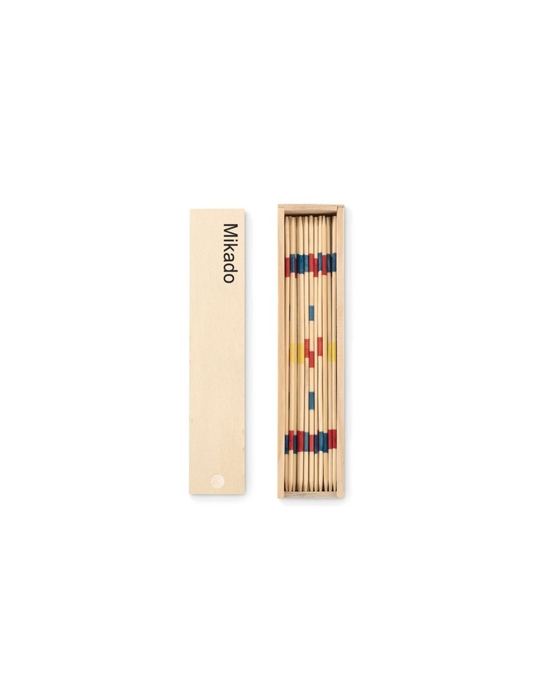 Jeu de Mikado MINI en Bois - Cadeau d'Entreprise Personnalisé