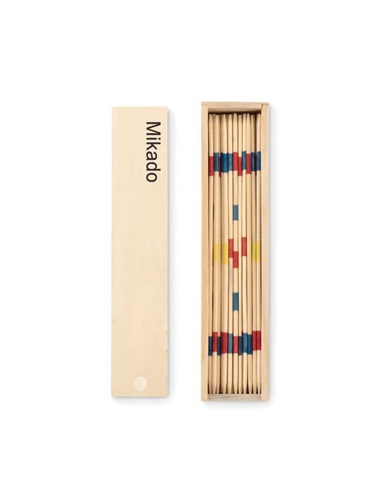 Jeu de Mikado MINI en Bois - Cadeau d'Entreprise Personnalisé