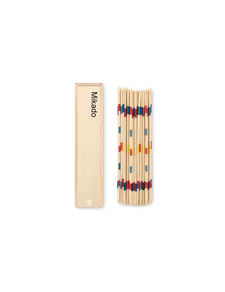Jeu de Mikado MINI en Bois - Cadeau d'Entreprise Personnalisé