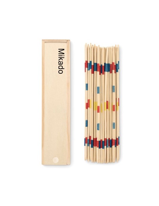 Jeu de Mikado MINI en Bois - Cadeau d'Entreprise Personnalisé