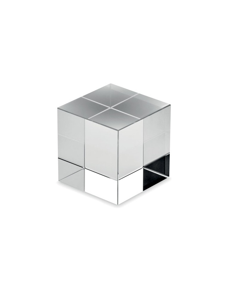 KUBEWARD Trophée en verre Cube