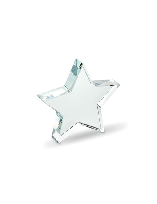 STARWARD Trophée en verre Etoile