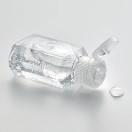 Gel nettoyant antibactérien pratique personnalisé 30ml pour mains - GEL 30 Couleurs : transparent goodies publicitaire événement