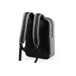Sac à Dos Éco-Responsable et Pratique Personnalisé pas cher - Konor Couleurs : noir Matières : polyester recyclé impression haut