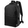 Sac à Dos Éco-Responsable et Pratique Personnalisé pas cher - Konor Couleurs : noir Matières : polyester recyclé goodies entrepr