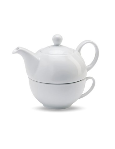 Théière & Tasse Personnalisée TEA TIME - Cadeau Idéal pas cher