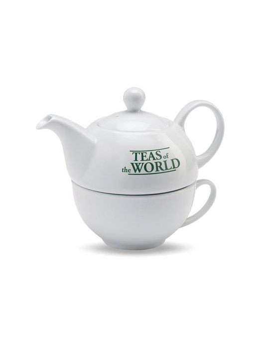Théière & Tasse Personnalisée TEA TIME - Cadeau Idéal pas cher
