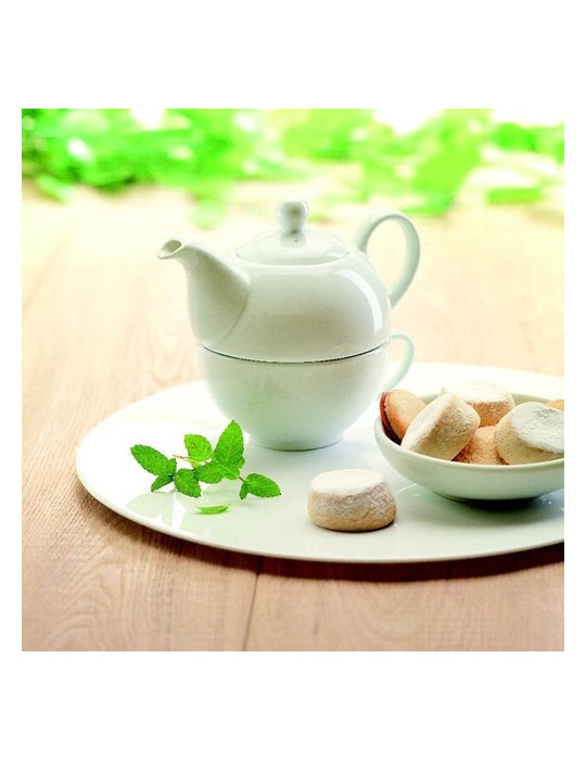 Théière & Tasse Personnalisée TEA TIME - Cadeau Idéal pas cher