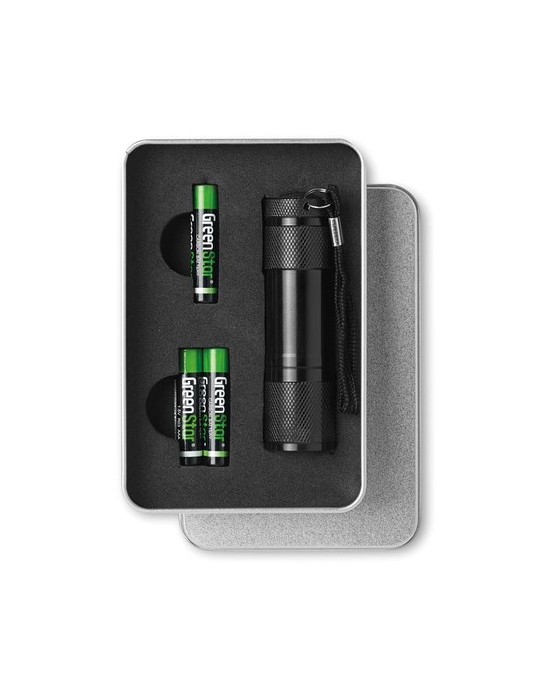 Torche LED Pratique - Lampe Publicitaire 9 LED PLUS