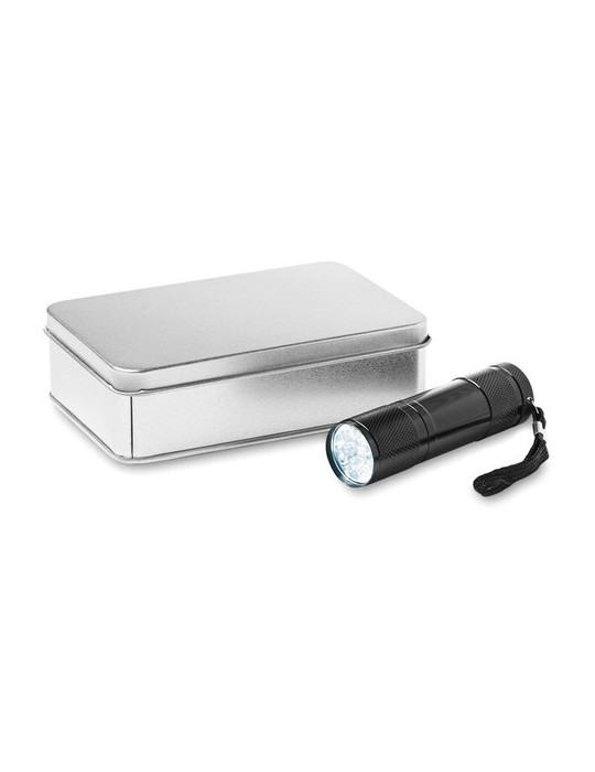 Torche LED Pratique - Lampe Publicitaire 9 LED PLUS