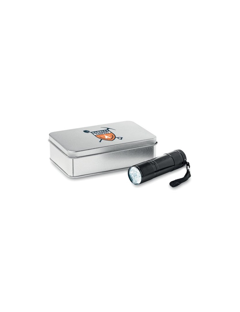 Torche LED Pratique - Lampe Publicitaire 9 LED PLUS