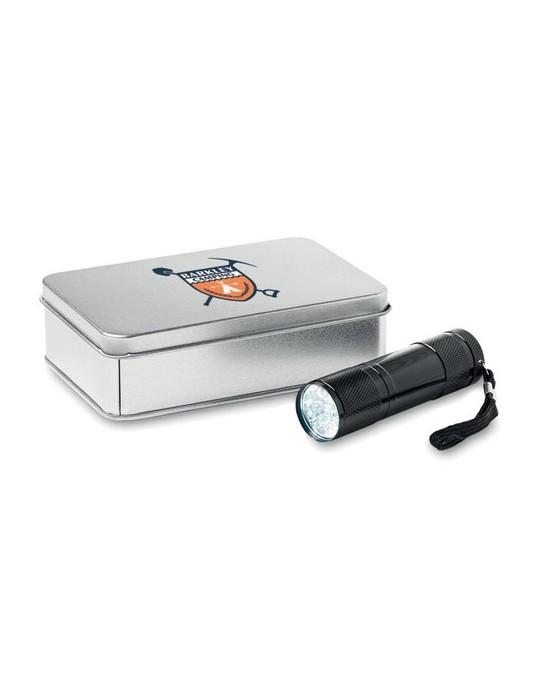 Torche LED Pratique - Lampe Publicitaire 9 LED PLUS
