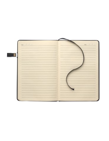USBNOTE Carnet A5 avec USB intégrée