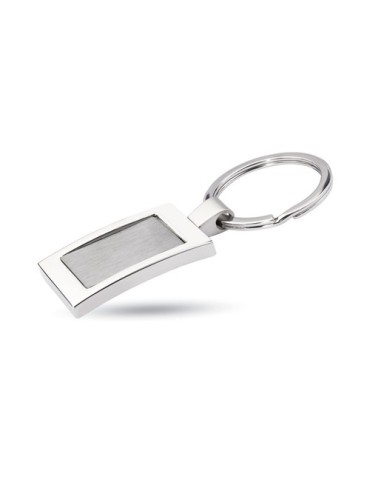 Porte-clés rectangulaire en métal personnalisé - HARROBS