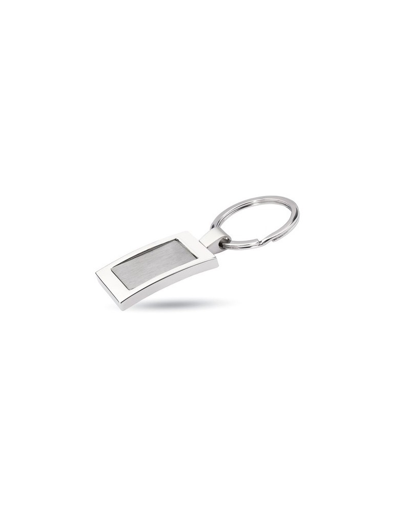 Porte-clés rectangulaire en métal personnalisé - HARROBS