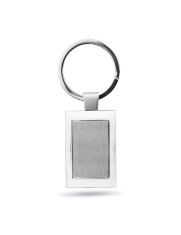 Porte-clés rectangulaire en métal personnalisé - HARROBS 2