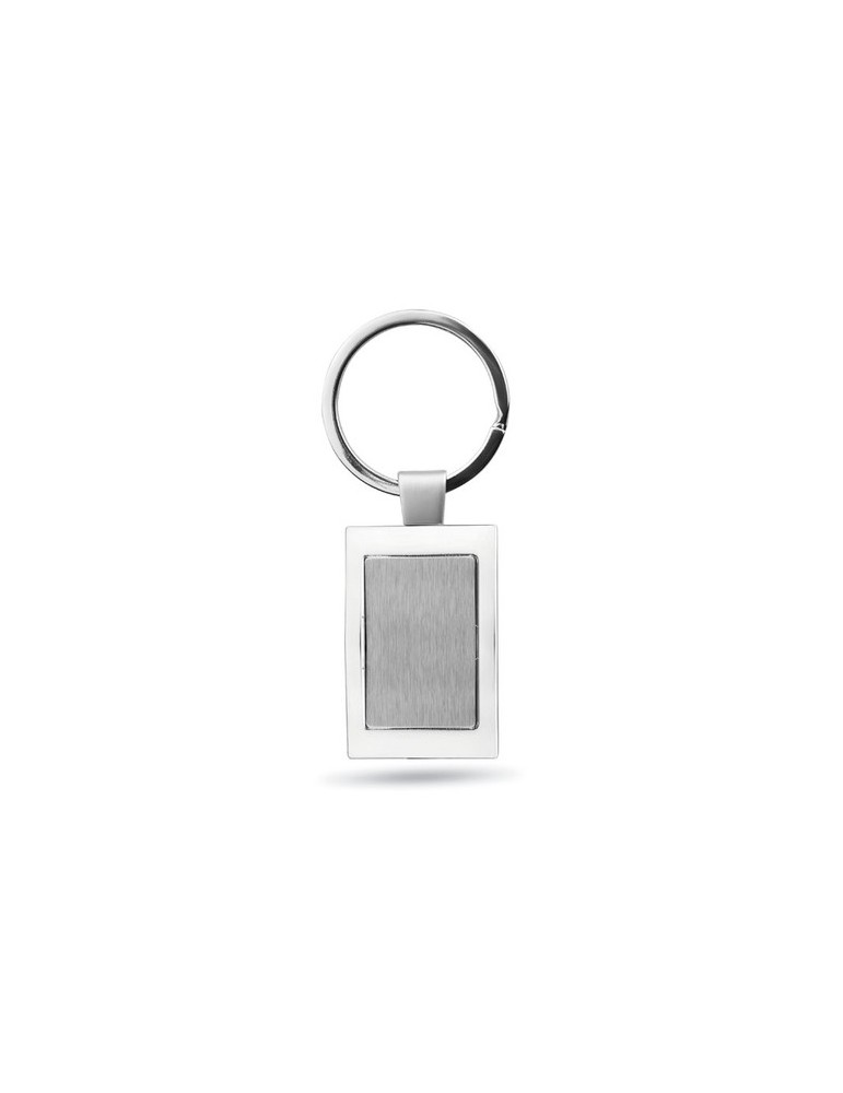 Porte-clés rectangulaire en métal personnalisé - HARROBS