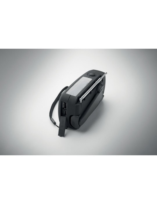 ONDA Radio portable avec torche LED