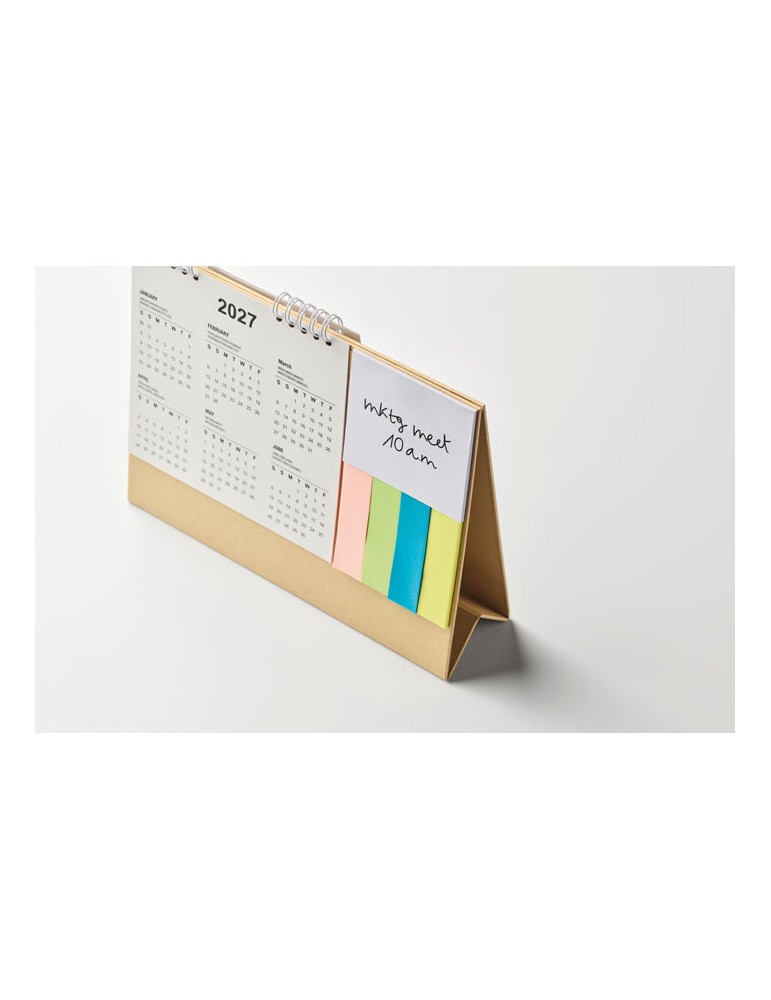 CALENDOO Calendrier de bureau avec mémo