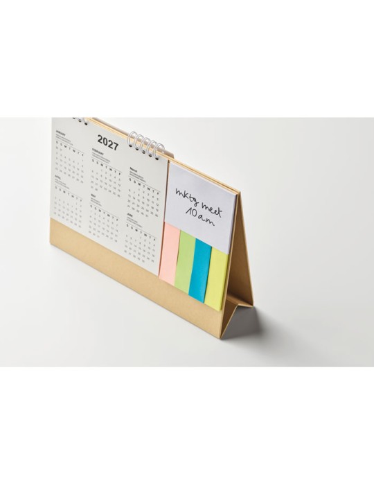 CALENDOO Calendrier de bureau avec mémo